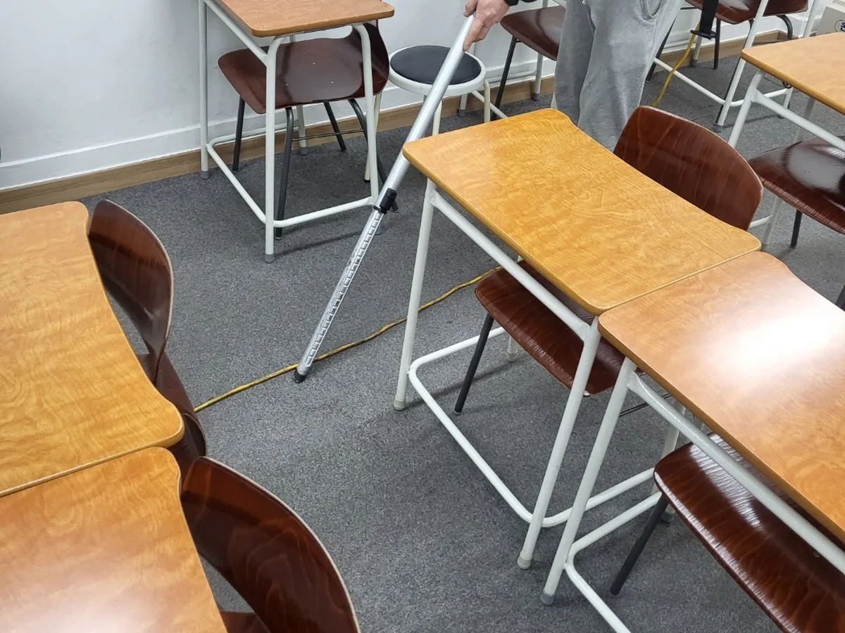 삼척시 가곡면 학교 복도·대기 동선 야간 위생청소 사례 - 행진크린