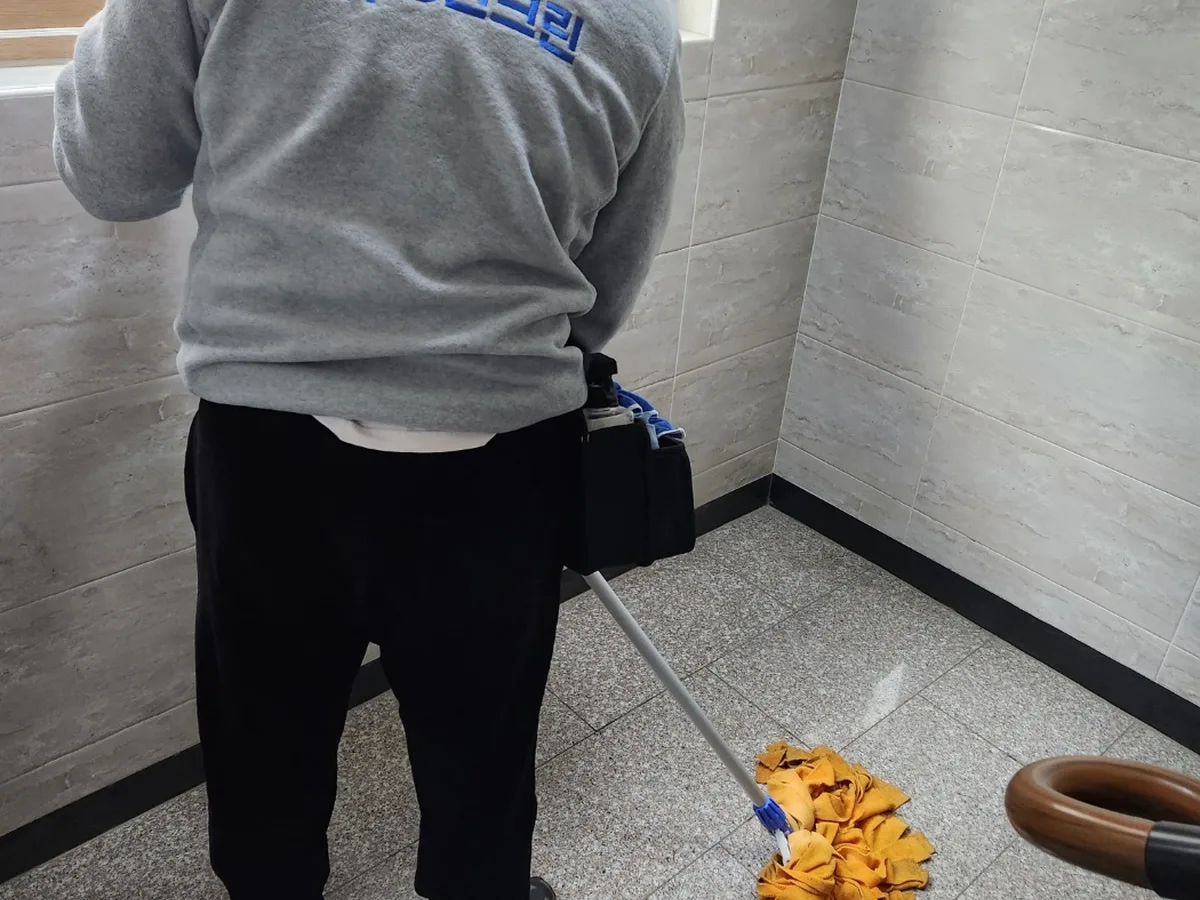 양양군 강현면 건물 복도·대기 동선 야간 위생청소 사례 - 행진크린